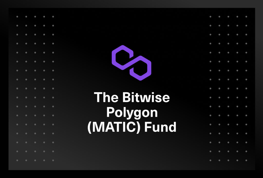 Bitwise Polygon Matic fund