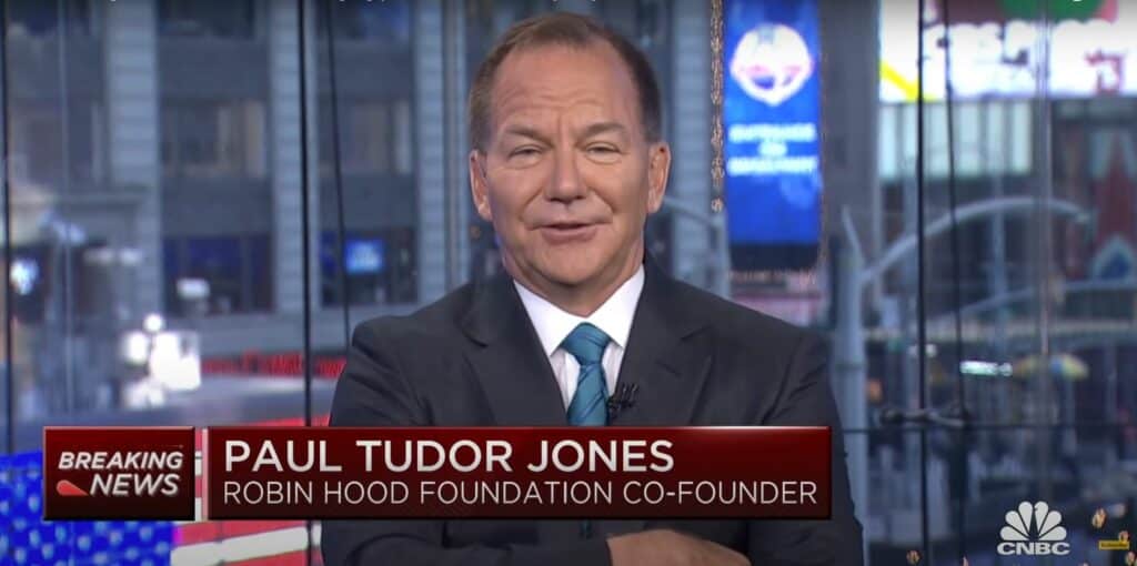 Does Paul Tudor Jones say he now prefers to hold crypto over risk-on stocks_